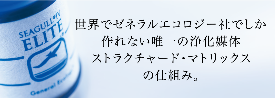 世界でゼネラルエコロジー社でしか作れない唯一の浄化媒体ストラクチャード・マトリックスの仕組み。
